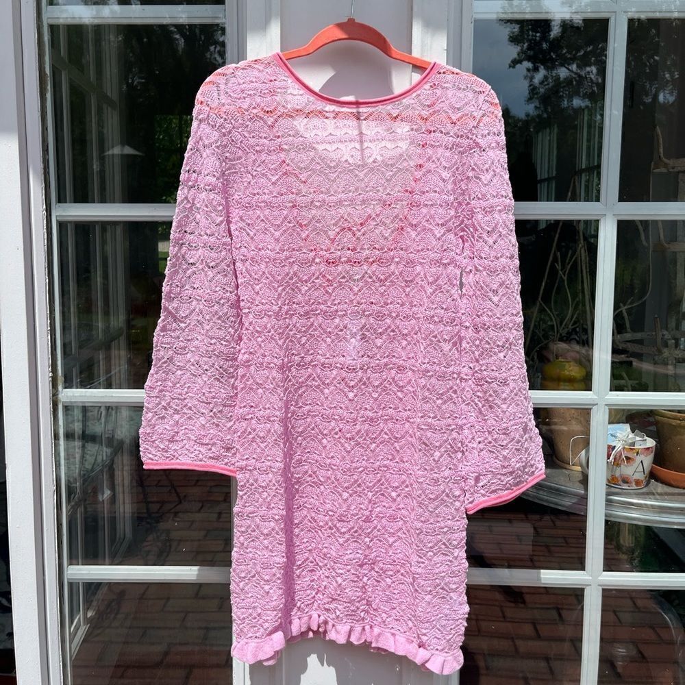J Crew Limited Edition Open-Back Lace Mini Sweater Dress NWT - Picture 6 of 12